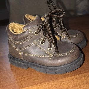Smart fit Toddler Boys Brown Boot Size 4
